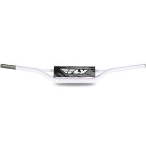 Fly Racing 1010 Carbon Steel 7/8 Standard Handlebars - ATV/White Handlebars Fly Racing 18-93245