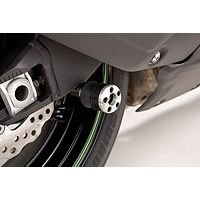 05-06 KAWASAKI ZX636: Lockhart Phillips Carbon Inlay Swingarm Spools Axles Lockhart Phillips 428-0400
