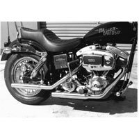GOOSENECK DRAG PIPES Mufflers Cycle Shack 66-3078