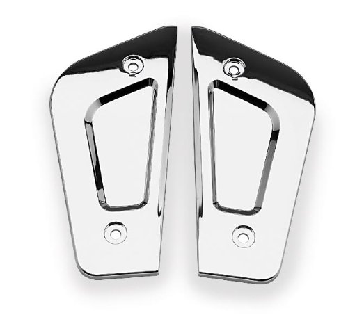 01-05 HONDA GL1800: Show Chrome Passenger Floorboard Bottom Covers Floor Boards Show Chrome 41-7368