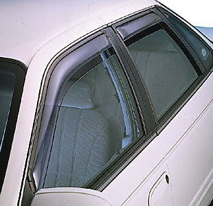 Auto Ventshade 94342 Ventvisor 4-Piece Smoke Window Visor Body Auto Ventshade 94342