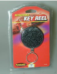 AutoLogix 55-4001 Retractable Key Reel Key Chain Key Chains Autologix 55-4001