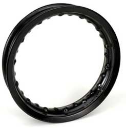 BBR Motorsports Heavy-Duty Aluminum Rims - Black , Material: Aluminum 390-HCF-1506 Rims BBR Motorsports 390-HCF-1506