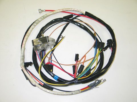1972 Corvette Engine Iginition Wiring Harness 4 Speed Accessories Corvette Central 663078
