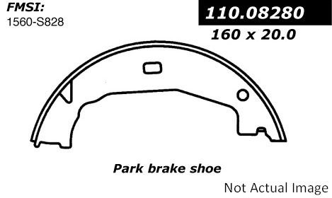 Parking Brake Centric 110.08280