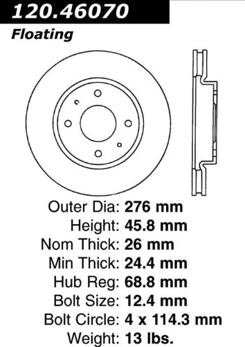 Rotors Centric 12046070