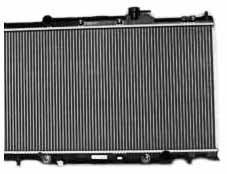 TYC 2443 Honda CRV 1-Row Plastic Aluminum Replacement Radiator Radiators TYC 2443
