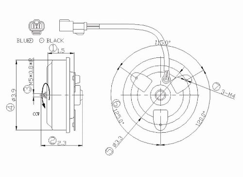Fan Motors TYC 630830