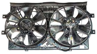 TYC 620160 Chrysler/Eagle/Dodge Replacement Radiator/Condenser Cooling Fan Assembly Kits TYC 620160
