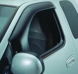 Auto Ventshade 95021 Aerovisor Smoke Off-Road Wind Deflector - 2 Piece Body Auto Ventshade 95021