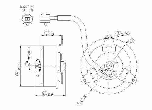Fan Motors TYC 630740