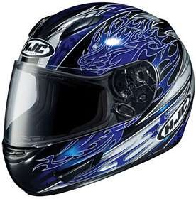 HJC CL-15 CL15 DRAGON MC2 SIZE:MED Motorcycle Full-Face-Helmet Helmets HJC Helmets 14-211