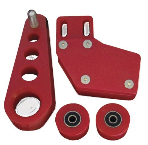 CHAIN GUIDE SLIDER 2ROL RED Chain Guards Modquad 37-6784
