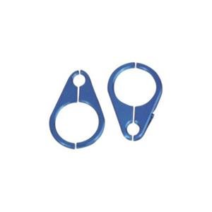 Mod Quad 3/4 A-Arm Brake Line Clamps - 5/16/Blue Anodized Brake Cables & Lines Modquad 37-6387