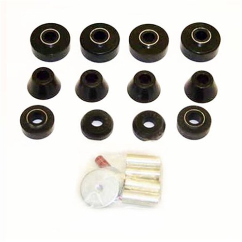 Performance Accessories 11022 Body Bushing Kit Chev/Gmc Pu 1967-72 1/2Ton 2Wd Only - Black Bushing Kits Performance Accessories 11022