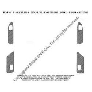 BMW E36 (4) Doors Panels Dash Trim Kit 92-99 - 4 pieces - Solid Navy Blue (24-221) Body MimoUSA d136-221-26