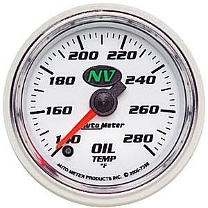 Oil Temperature Auto Meter 7356