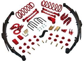 Skyjacker H2682CK Lift Components - Skyjacker 4WD Suspension Lift Kits Suspension Lift - 4WD - 5.5 in. Front - 5.0 in. Rear - Hummer - H2 - Kit Leaf Springs Skyjacker H2682CK