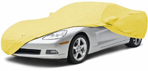 Coverking Custom Car Cover for Select Ferrari 328 GTB/GTS Models - Stormproof Solid (Yellow) Custom Fit Coverking CVC3SP93FR2227