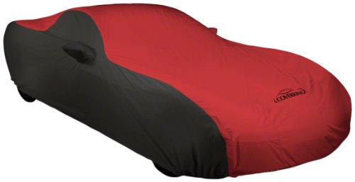Coverking Custom Car Cover for Select Oldsmobile 98 Models - Stormproof (2-Tone Red with Black Sides) Custom Fit Coverking CVC4SP294OL2018