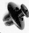 8MM Honda Screw In Retainer (Qty: 50) Gripper Box # 2106T Clips PDQ 2106T