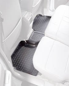 Husky Liners Custom Fit Second Seat Floor Liner for Select Subaru Forester/Impreza Models (Grey) Custom Fit Husky Liners 64062