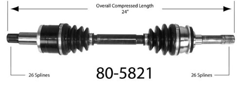 Half-Shaft Assemblies Empi 80-5821