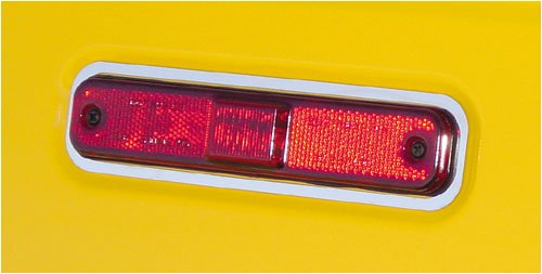 RealWheels Stainless Side Marker Light Bezels, for the 2006 Hummer H2 Marker Lights Real Wheels 6K3H60--1-321WR--VUSSWR