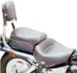 Mustang Wide Touring Seat - Studded / Front Width 16in. / Rear Width 12.5in. 75817 Complete Seats Mustang 75817