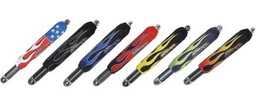 Red Rear Shock Cover - Kawasaki/Polaris (Standard) Body & Frame Parts Shock-Pros 25-10806