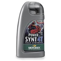 PWR SYN 4T 10W50 100% SYN 4LTR Motor Oils Motorex 98-0035