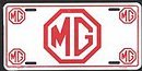 MG License Plate Covers License Plate Shop LPS117