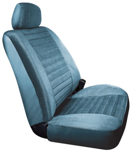 Saddleman Custom Fit Rear Bench / Backrest Seat Cover - Windsor Velour Fabric (Blue) Accessories Automotive Innovations S 17940-03