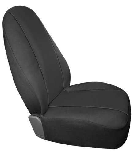 Saddleman Custom Fit Front Bench / Backrest Seat Cover - Neoprene Fabric (Black) Accessories Automotive Innovations S 19918-01