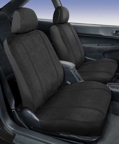 Saddleman Custom Fit Rear Bench / Backrest Seat Cover - MicroSuede Fabric (Black) Accessories Automotive Innovations S 219120-19