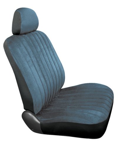 Saddleman SureFit Deluxe Velvet Bench Seat Cover, Blue Accessories Automotive Innovations 219162-03