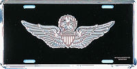 US Army Master Aviator License Plate Covers PriorService.com LA04