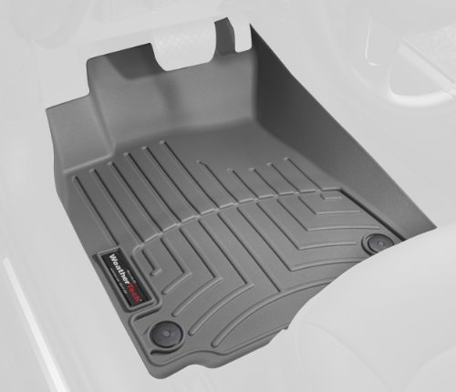 WeatherTech Custom Fit Front FloorLiner for Jeep Commander, Grey Automobilia WeatherTech 460131