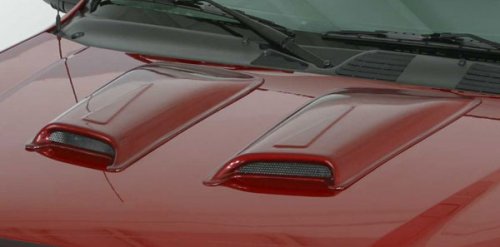 Wade HoodScoops - Large, Racing, for the 2006 GMC Sierra 1500 Hood Scoops Wade 5AS2G60--11031--KCURTADW