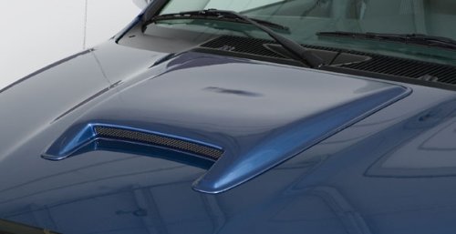 Wade HoodScoops - Large Single, Smooth, for the 2004 Dodge Ram 2500 Hood Scoops Wade 2AR2D40--10041--KCURTADW