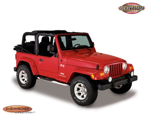 Bushwacker Pocket Style Fender Flares, Set of 4, for the 1999 Chevrolet Silverado 1500 Fender Flares Bushwacker 5BS2C99--20-71904--KCURTSUB