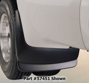 Husky Rear Dually Mud Guards, for the 2003 Dodge Ram 2500 Mud Flaps & Splash Guards Husky 2AR2D30--17075--KCURTSUH