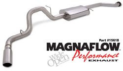 MagnaFlow Cat-Back Exhaust System, for the 2000 Chevrolet Silverado 1500 Cat-Back Systems Magnaflow 5BS2C00--81651--KCURTFGM