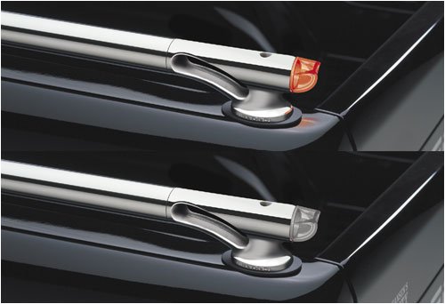 Putco Rocket Lockers - Stainless, for the 2004 Ford F-150 Truck Bed Rails Putco 1AF1F40--06893--KCURTTUP