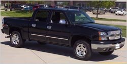 Putco Chrome Trim Accessory Package, for the 2004 Chevrolet Silverado 2500HD Chrome Trim & Accessories Putco 1CS2C40--106504--KCURTTUP