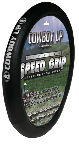 Cowboy Up Steering Wheel Cover Steering Accessories Plasticolor 006424