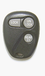 Keyless Entry Remote Key Fob Clicker for 1997 1998 1999 Chevy Blazer SUV Electronics Features Chevrolet 16245100-29, 16207901-5, 16245100