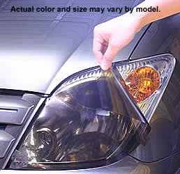 Pontiac G6 headlight bug shield by LaminX 05-06 Pontiac G6 headlight smoked-tinted color cover film - Pontiac G6 - Headlight deflector shields Exterior Accessories Lamin-x PT002headSmok-103907-103907