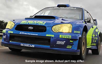 Acura TL fog light euro yellow cover film 02-03 Acura TL fog light euro yellow cover film - Acura TL - foglight deflector shields Body Lamin-x AC405fogYell-105652-105652