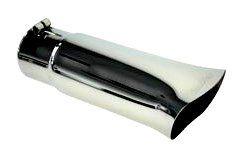 Gibson 500541 Polished Stainless Steel Exhaust Tip Pipes Gibson Performance Exhaust 500541